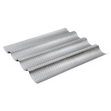 Paderno 47014-35 Baguette Pan 14-7/8"L X 12-7/8"W X 1"H 4 Rows