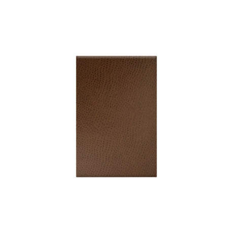 Risch CH-2V 5.5X8.5 Chesterfield Padded Ostrich Texture Faux-leather Menu Cover (specify Color)