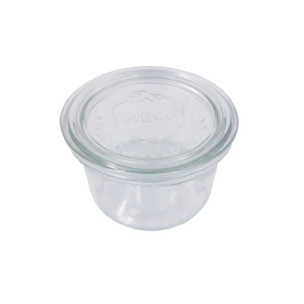 PacknWood 294WEK751 - Bokocook Weck Jars With Glass Lid Mold, 6.7oz., 3.14"D X 2.36"H
