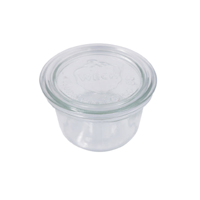 PacknWood 294WEK751 - Bokocook Weck Jars With Glass Lid Mold, 6.7oz., 3.14"D X 2.36"H