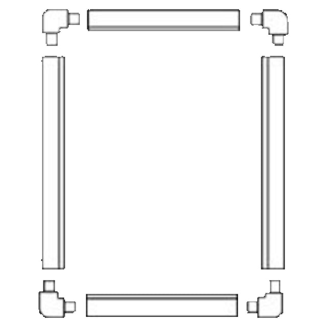 Franklin Machine Products 167-1010 Gasket Kit Silicone For Doors Up To 20-3/4" X 64"