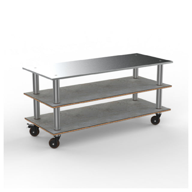 Steelite MGCMLA05GSXH - Modular Large Pro Unit Ss Top Grey Brushed Stainless Steel