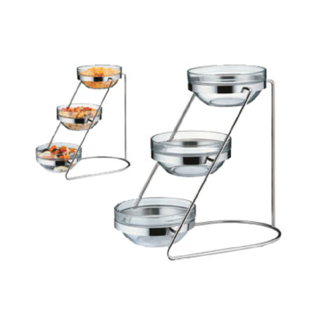 Bauscher Hepp 06.4394.6040 - Plate/Bowl Stand, 7-3/4" Dia. Ring, 16"H