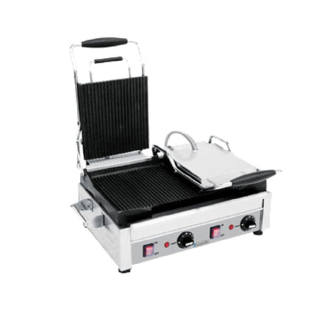Eurodib SFE02360-240 Panini Grill Double Flat Top & Bottom