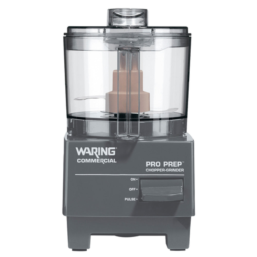 Waring WCG75E Pro Prep™ Chopper Grinder 3/4 Quart Capacity (2) Separate Bowl/blade Assemblies: (1) For Chopping & (1) For Grinding