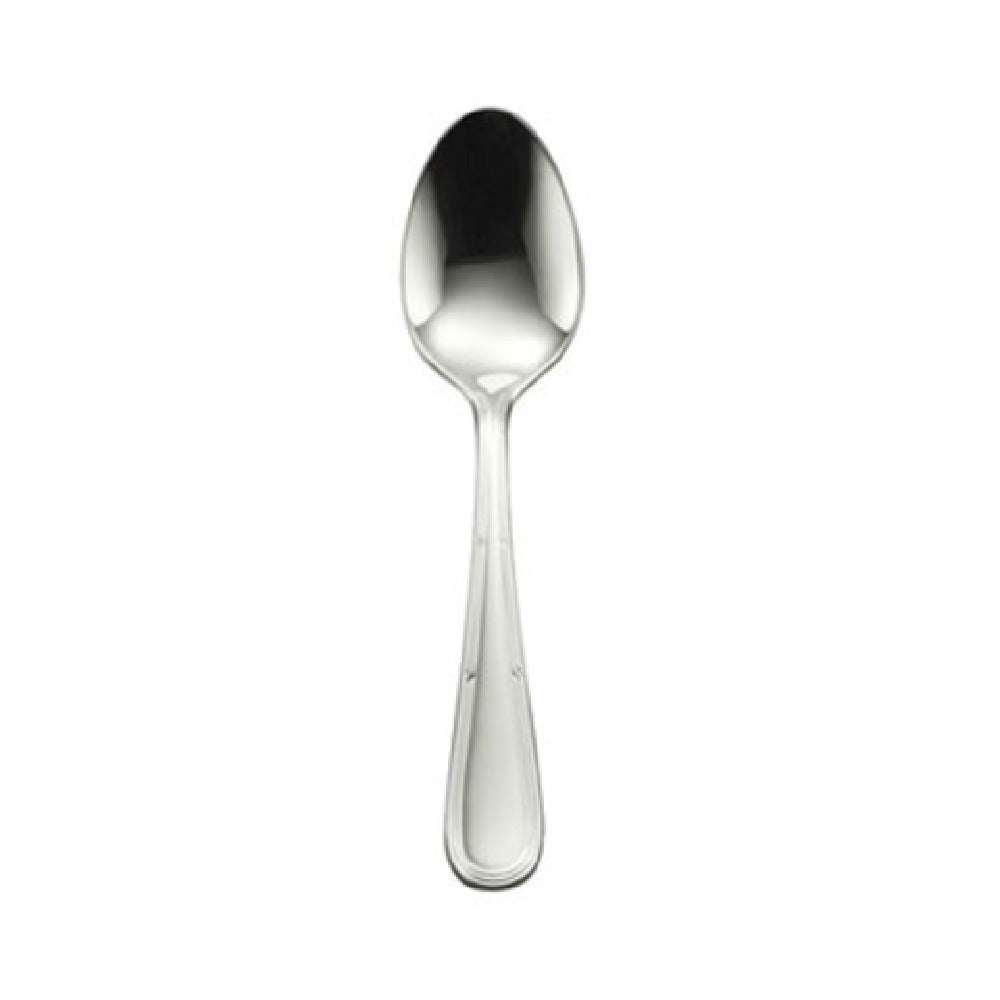 1880 Hospitality 1336SDIF Oneida® European Dinner Spoon 7-1/2" Linear Grooved Teardrop Shaped Handle