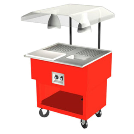 Duke OPAH-2-BC_217150 EconoMate™ Portable Beef Cart 30-3/8"W With Au Jus Pan