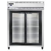 Continental Refrigerator 2RESNSGD Extra-Wide Refrigerator Reach-in 57"W