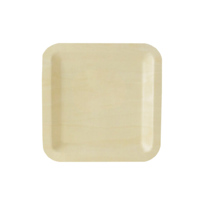 PacknWood 210BBA2525 - Scandinavia Tray, 10" X 10" X 1", Square