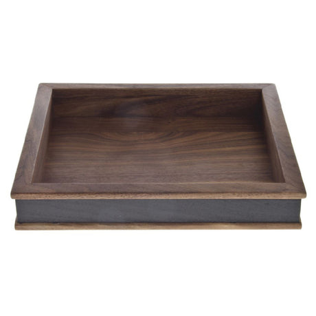 Hubert 32351 - Charcuterie Serving Tray, 14" X 12" X 2-1/4"H, Rectangular