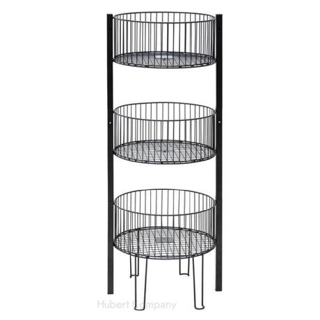 Hubert 60807 - QuickStack™ Dump Bin, 3-tier, 18" Dia. X 49-12/25"H
