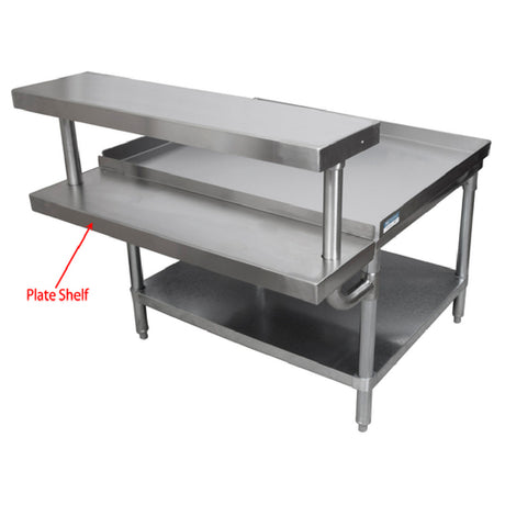 BK Resources EQ-PS15 Adjustable Plate Shelf Fits Work Shelf WQ-WS15