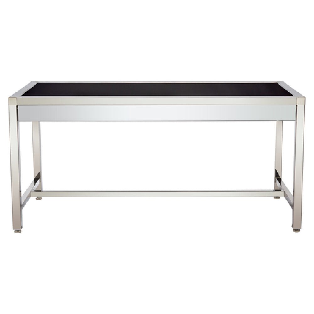 Bon Chef 50079 - Freedom Tower Table, 72"L X 30"W X 34"H, Tempered Glass Top