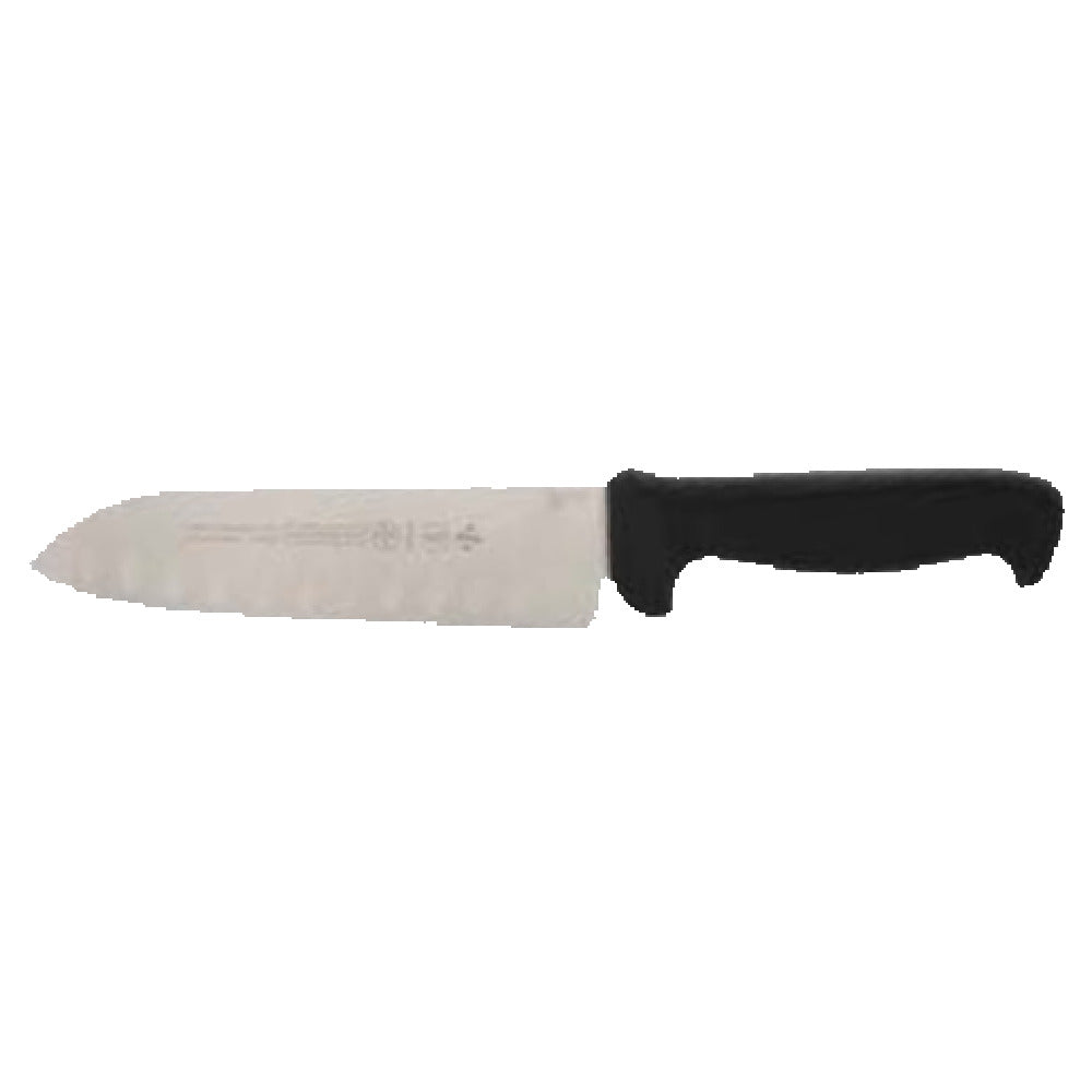 Franklin Machine Products 137-1301 Santoku Knife 7" (178mm) Black Polypropylene Handle