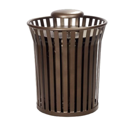 Plantation Prestige Commercial Furniture 7927800-0250 Waste Receptacle 27-1/2" Dia. X 31"H With Rain Bonnet
