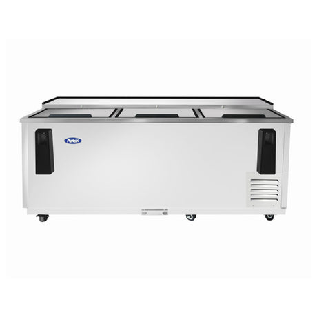 Atosa MBC80GR Atosa Bottle Cooler 80.5"W X 27.8"D X 36.62"H Self-contained Side Mount Refrigeration