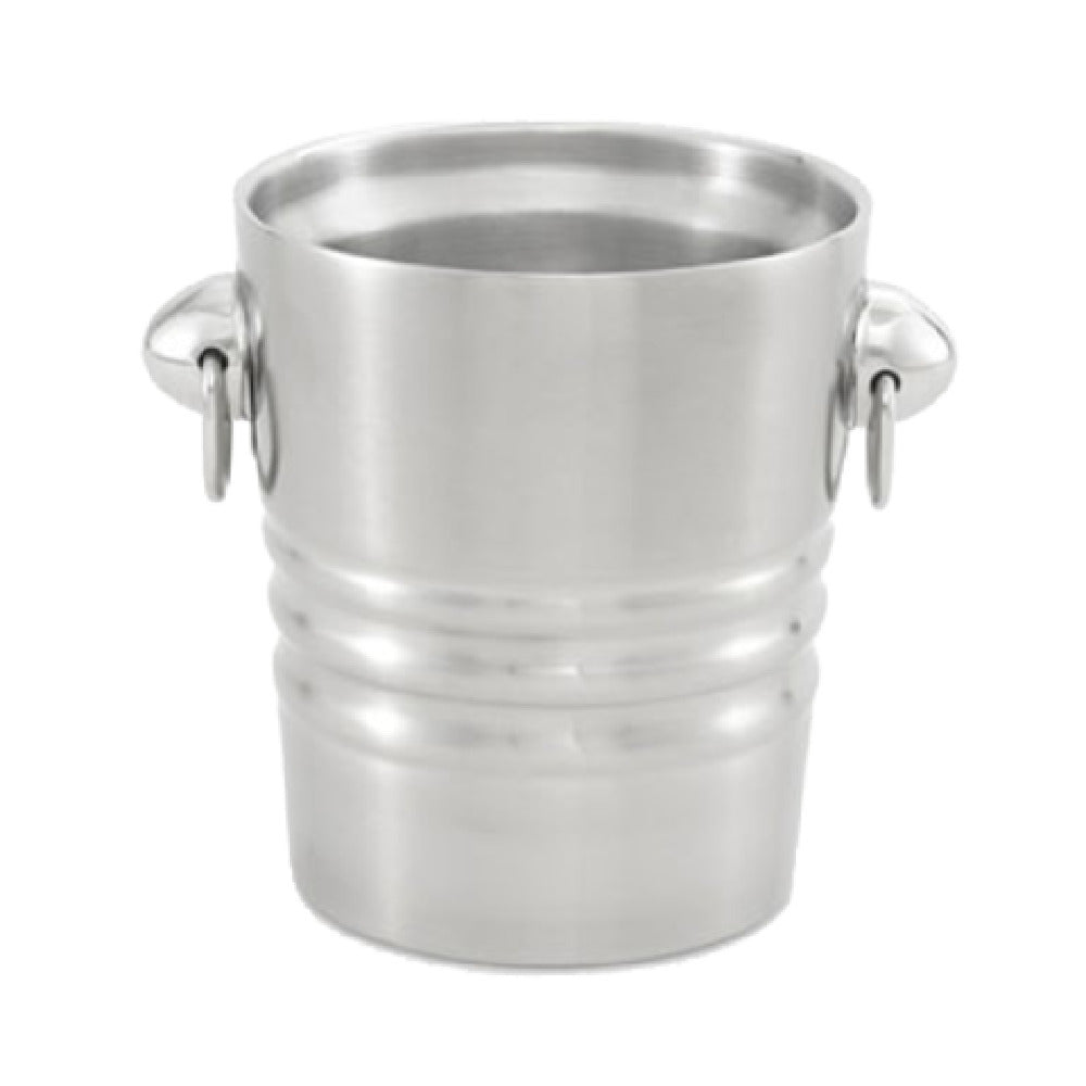 Vollrath 46616 Double Wall Insulated Champagne/Wine Bucket 2.1 Quart Heavy Gauge Stainless Steel