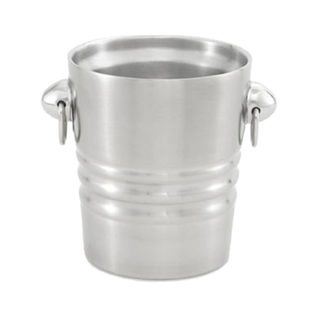 Vollrath 46616 Double Wall Insulated Champagne/Wine Bucket 2.1 Quart Heavy Gauge Stainless Steel