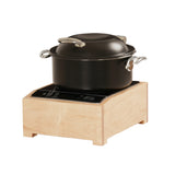 Cal Mil 3633-71 Blonde Induction Unit 15.5"W X 12.5"D X 7"H Stove Included