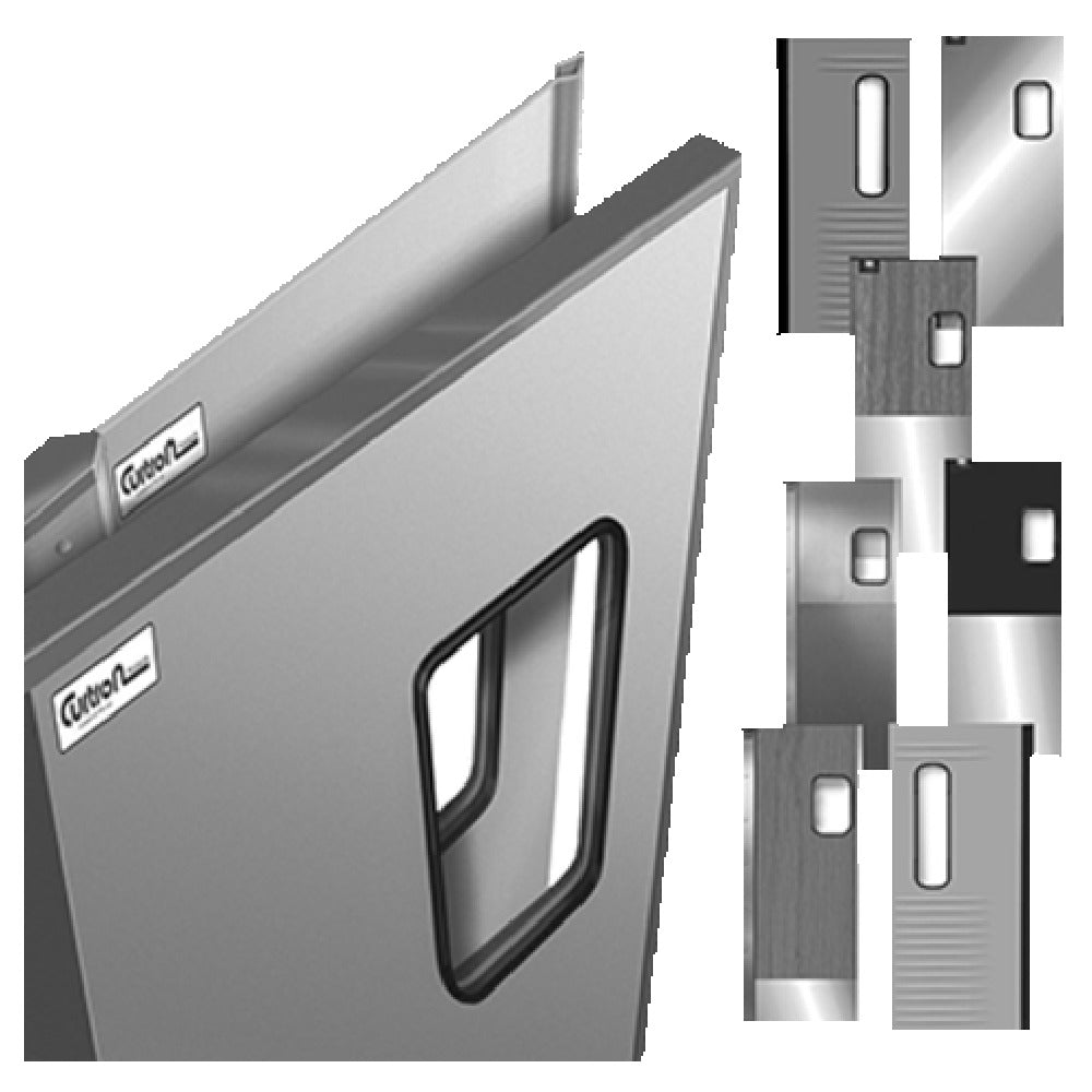 Curtron SPD-30-SS-GK-DBL-8484 Service-Pro® Series 30 Double Swinging Door 84” X 84”