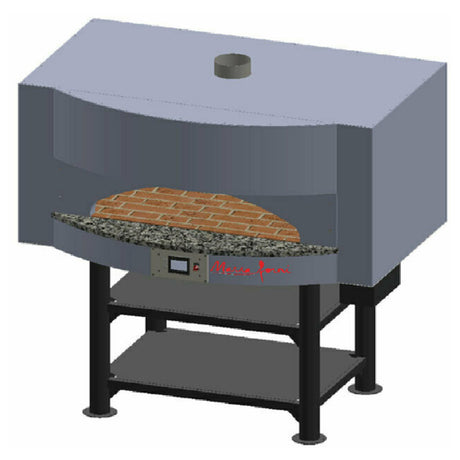 Marra Forni MS68-32G Square Gas Fired Oven 68" X 32" Brick Deck 48" X 9-1/2" Opening With 12" Landing