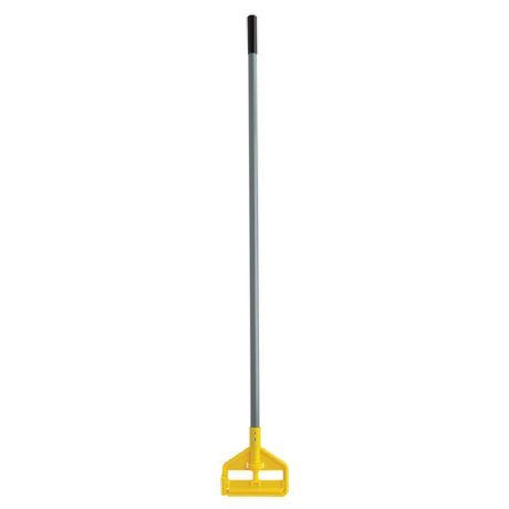 Rubbermaid FGH145000000 - Invader® Wet Mop Handle, 54"L, Fiberglass With Yellow Plastic Head