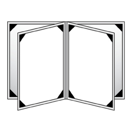 Risch RATTAN-6V 4.25X11 Rattan Hardback Basket-woven Menu Cover (specify Color)