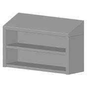 SPG CWO-6 - Universal Stainless Cabinet, Wall Mount, 72" X 15" X 30"