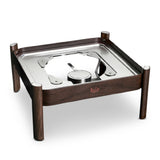 Bon Chef 23003ST-MAH Magnifico Solid Fuel & Induction Stand For 2300316.5" X 15.35" X 8"