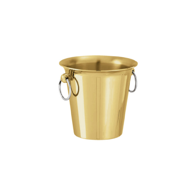 Rosenthal Sambonet Paderno 55116G15 Ice Bucket 4-7/8" Dia. X 5-1/8" PVD Gold