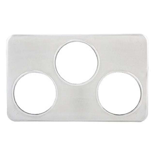 Winco ADP-666 Adapter Plate 21"W X 13"D (3) 6-3/8" Holes