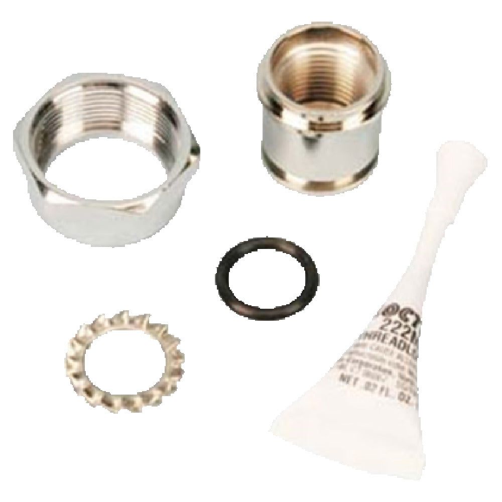 Franklin Machine Products 111-1175 Easy Install® Adaptor Kit For Pre-Rinse Bases Used To Retrofit 3/8" NPT Riser Tube Into Existing Easy Install® Pop & Lock Pre-rinse Base Faucet