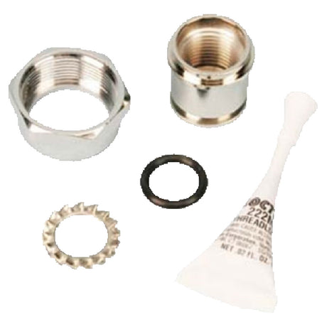 Franklin Machine Products 111-1175 Easy Install® Adaptor Kit For Pre-Rinse Bases Used To Retrofit 3/8" NPT Riser Tube Into Existing Easy Install® Pop & Lock Pre-rinse Base Faucet