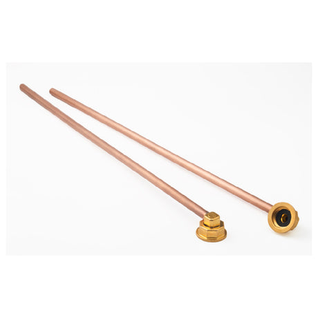 Krowne 21-440L Royal Series E-Z Install Faucet Water Line Kit Includes: (2) 14" Long X 3/8" Diameter Straight Copper Lines