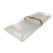 PacknWood 210BCHICL4016 - Bio 'n' Chic Tray Lid, For Bio 'n' Chic 210BCHIC3915, Grease Resistant