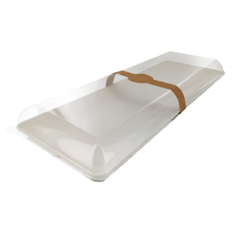 PacknWood 210BCHICL4016 - Bio 'n' Chic Tray Lid, For Bio 'n' Chic 210BCHIC3915, Grease Resistant