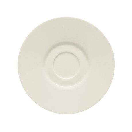 Bauscher Hepp 697135-425440 - Dual Well Saucer, 6.5", Pearls Light Bauscher