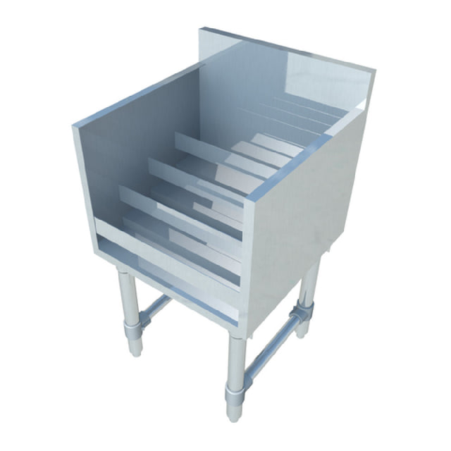 Sapphire Manufacturing SMLDR-18 Underbar Liquor Bottle Display Unit Freestanding