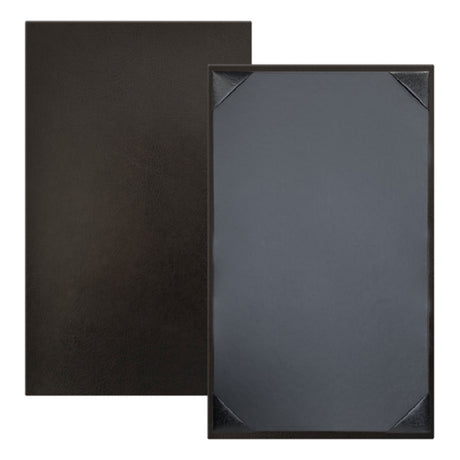Risch TAM-1V 8.5X14 Tamarac Padded Light-grain Faux-leather Menu Cover (specify Color)