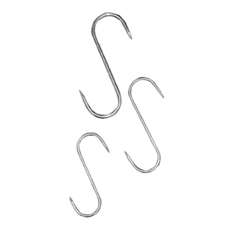 Omcan 10508 (10508) "S" Hook 60mm X 3mm (2.4" X 1/8") Stainless Steel