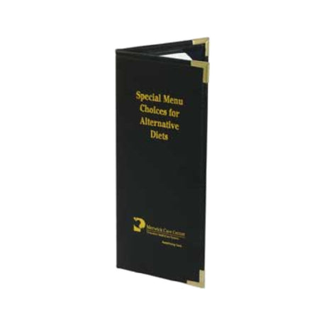 Menu Solutions ED405C Menu Cover Holds 8-1/2" X 11" Sheet Insert Single Panel With 1 View