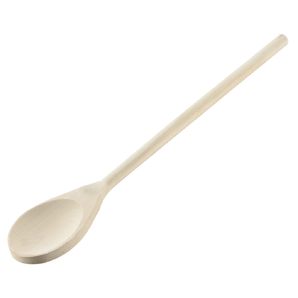 Browne Foodservice 575386 Wood Spoon 5/8" Dia. X 16"L Large Bowl