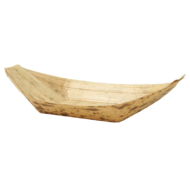 PacknWood 210BJQ7 - Zebra Leaf Boat, 0.5 Oz., 3" X 1.6" X 0.4"H