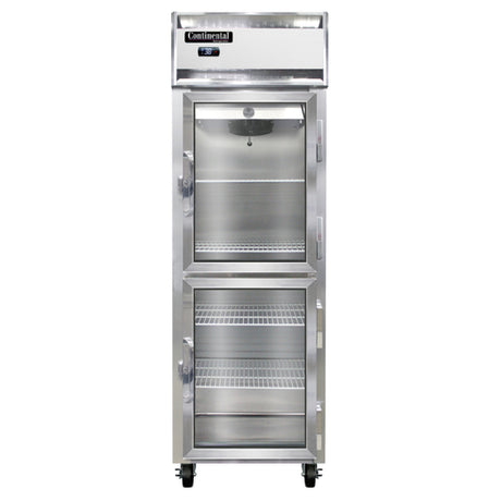 Continental Refrigerator 1RNSSGDHD Refrigerator Reach-in Display One-section