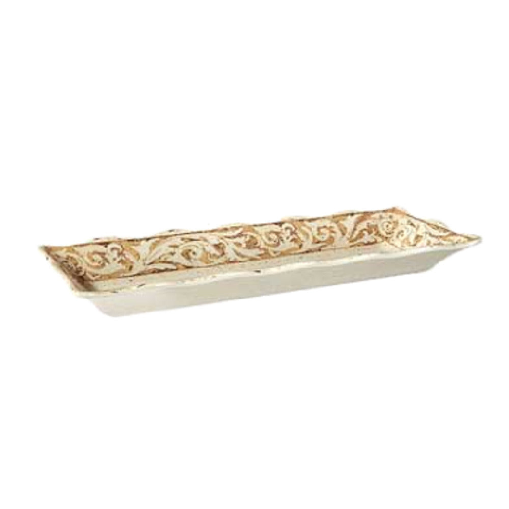 GET Enterprises ML-87-OL Olympia™ Tray 17-1/2" X 6-3/4" X 2"H Rectangular