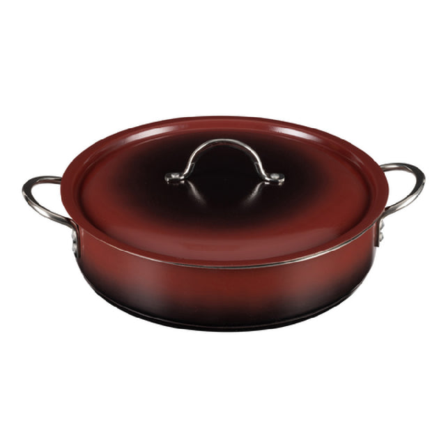 Bon Chef 73030-OM-M Country French X Ombre Brazier Pot 6 Qt 12 3/8" Dia X 3"