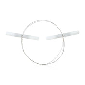 BOSKA Professional Cheese Equipment 750000 Boska Cheese Wire With 2 Plastic Handles 1200x06mm 1pc 0.02''W X 47.24''D X 0.02''H