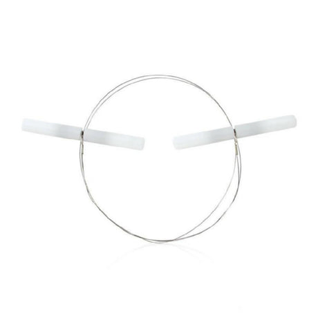 BOSKA Professional Cheese Equipment 750000 Boska Cheese Wire With 2 Plastic Handles 1200x06mm 1pc 0.02''W X 47.24''D X 0.02''H
