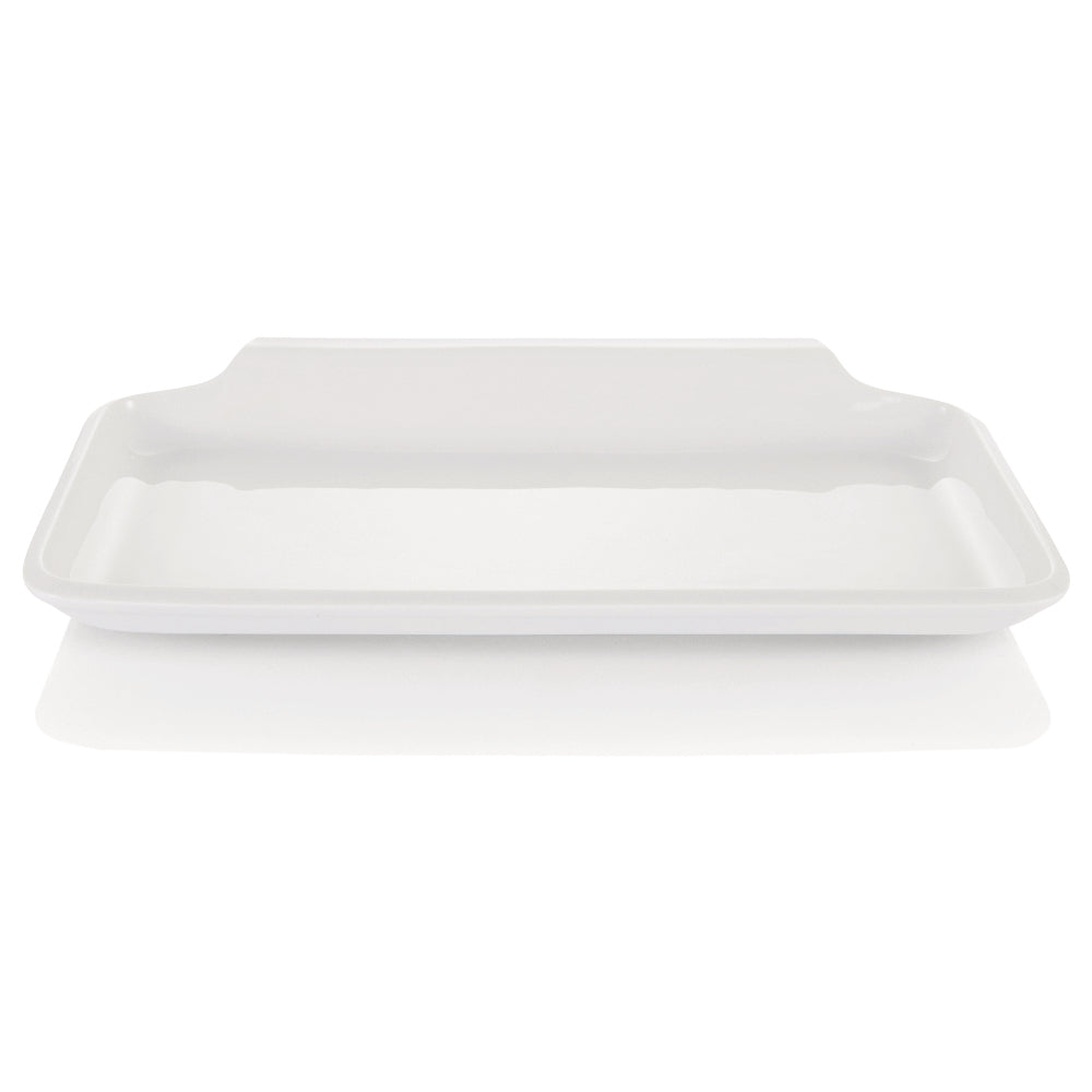 Bauscher Hepp 52.1010.1432 - Mr. Serve Platter, 12.6"L X 7.9"W X 1.8"H, Rectangular