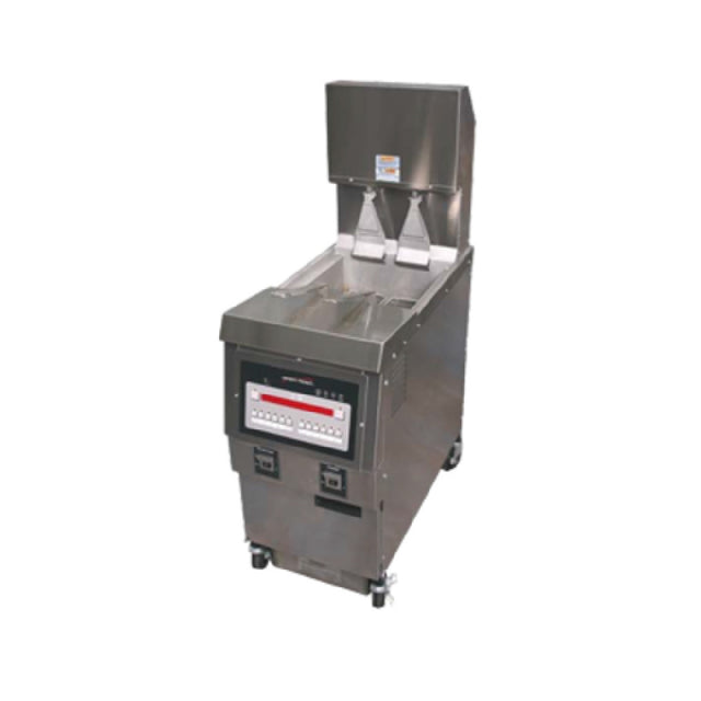 Henny Penny OGA321.03_NAT OGA-321 Gas Auto Lift Open Fryer 1 Well COMPUTRON 8000 Controls